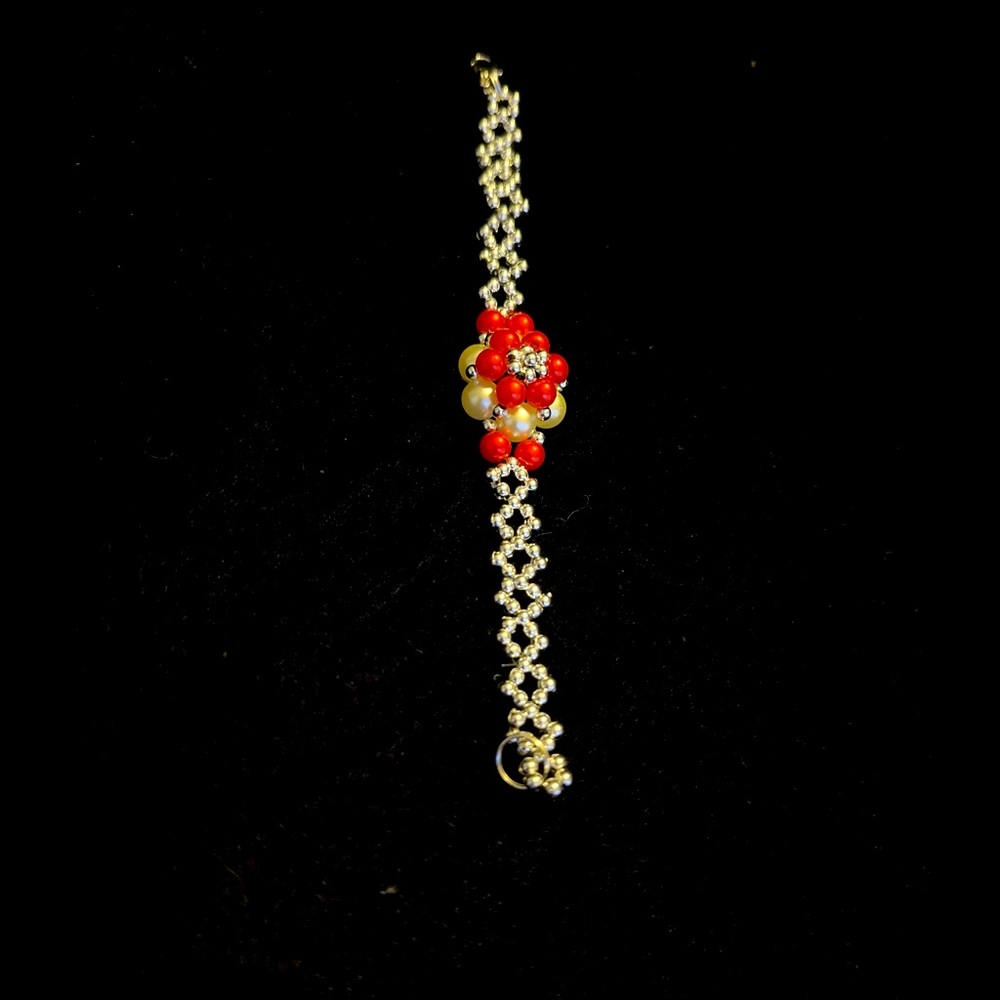 Hand made beaded bracelet